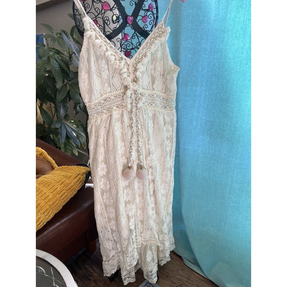 Stunning Cream Lacey Cupshe Dress Size XXL But Fits More Like Large